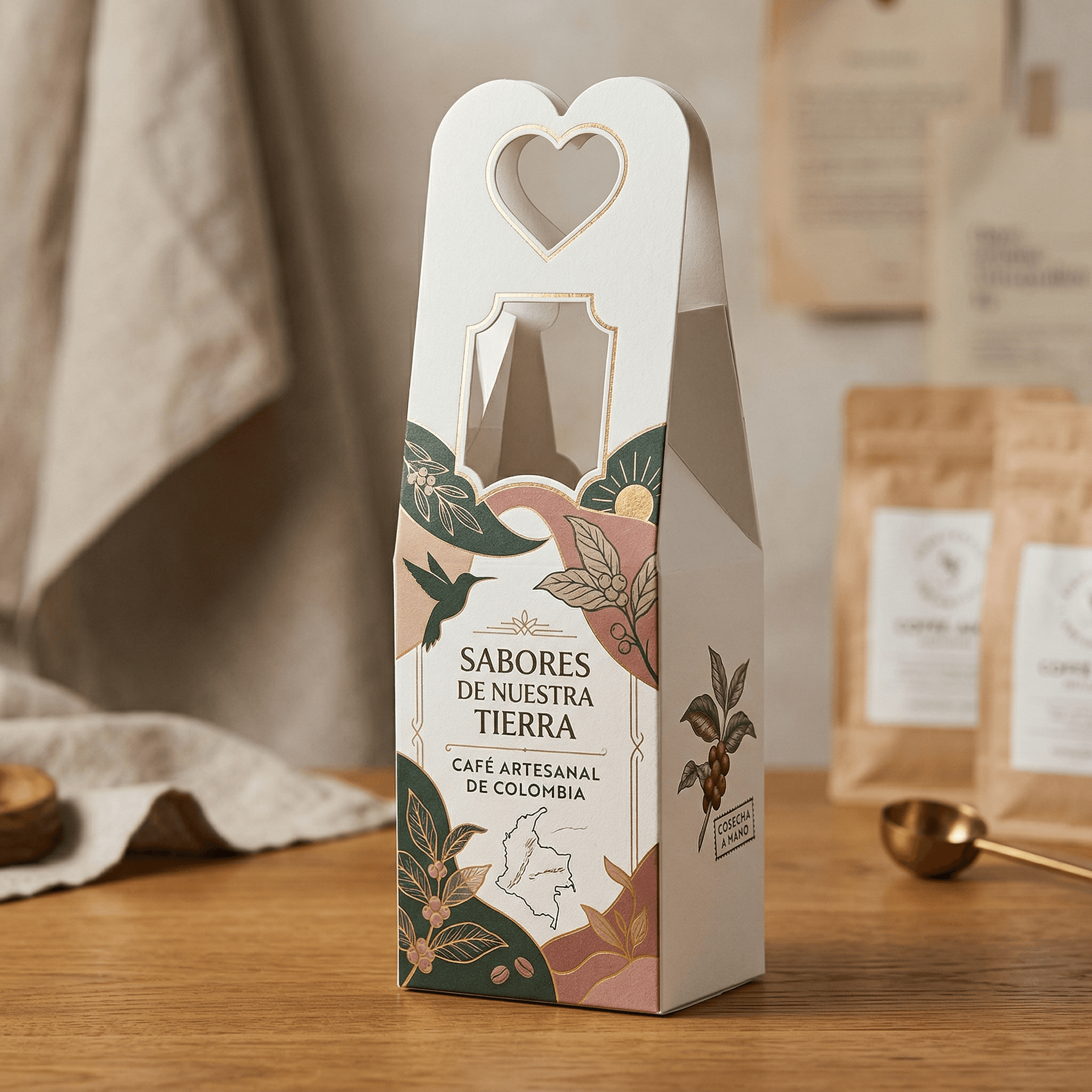 Caja Asa de Corazón