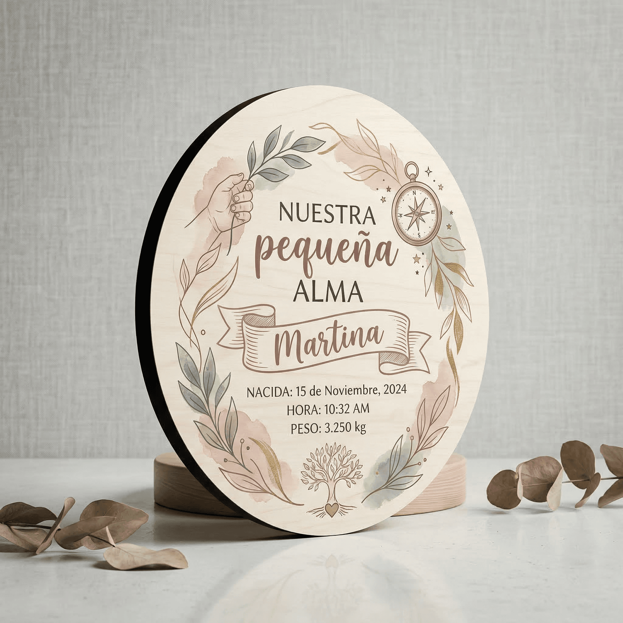 Cuadros Redondos en MDF