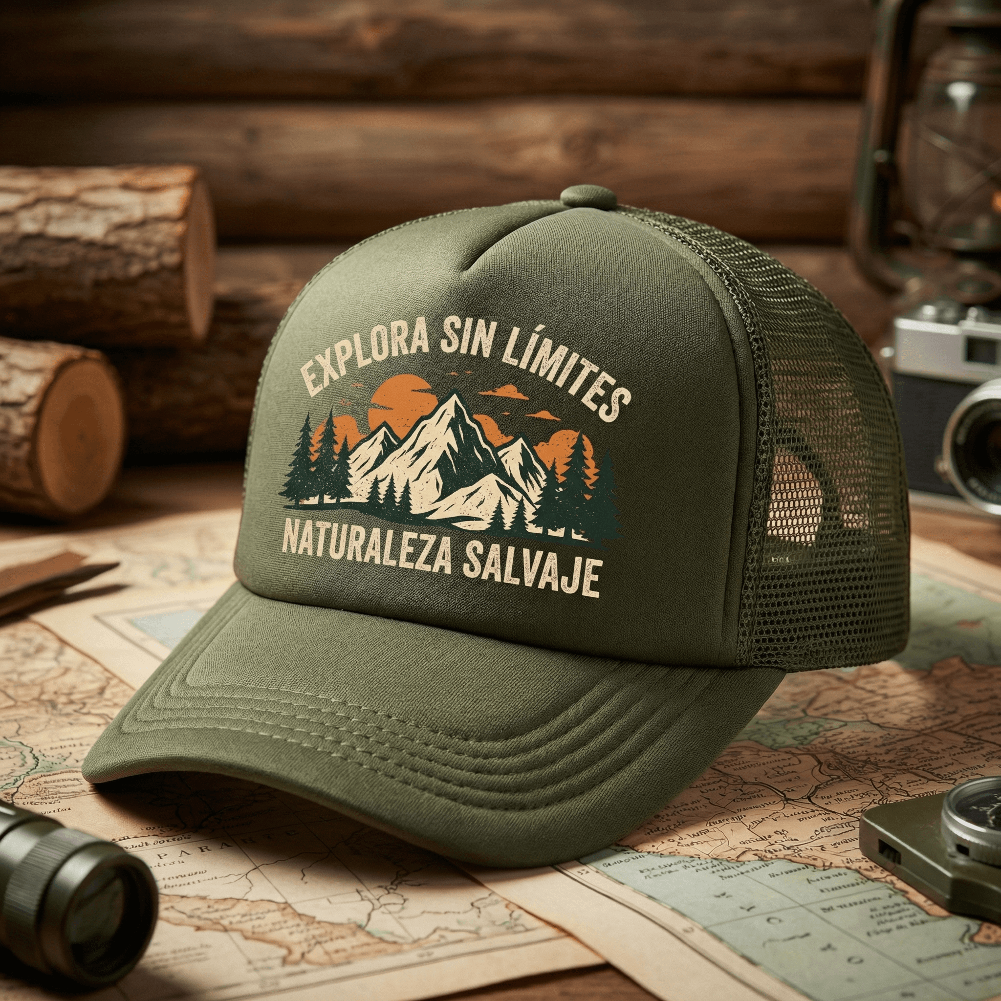 Gorras con Malla Unicolor